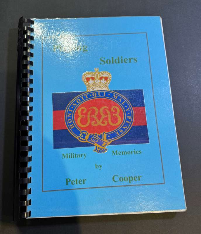 Rhodesia - A4 Size - Playing Soldiers ( Military Memories by Peter Cooper )