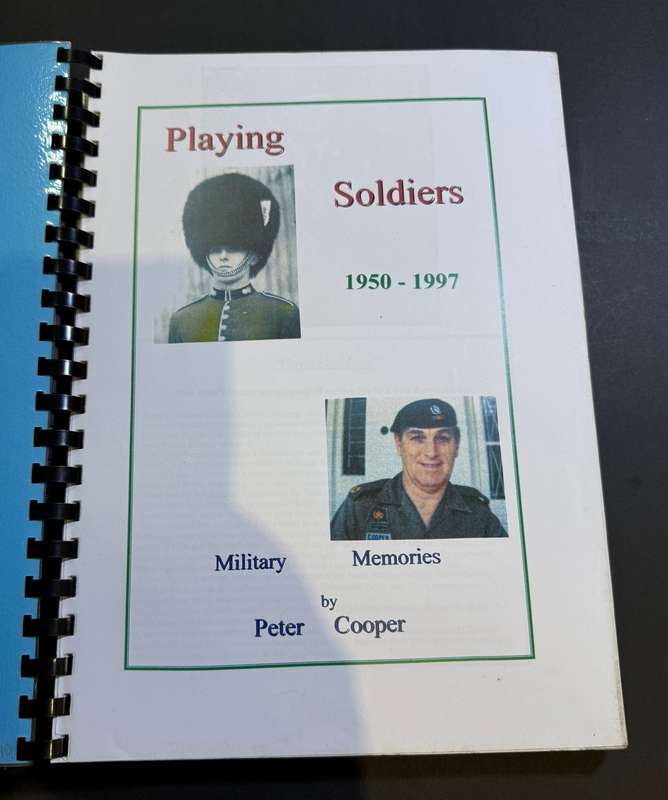 Rhodesia - A4 Size - Playing Soldiers ( Military Memories by Peter Cooper )