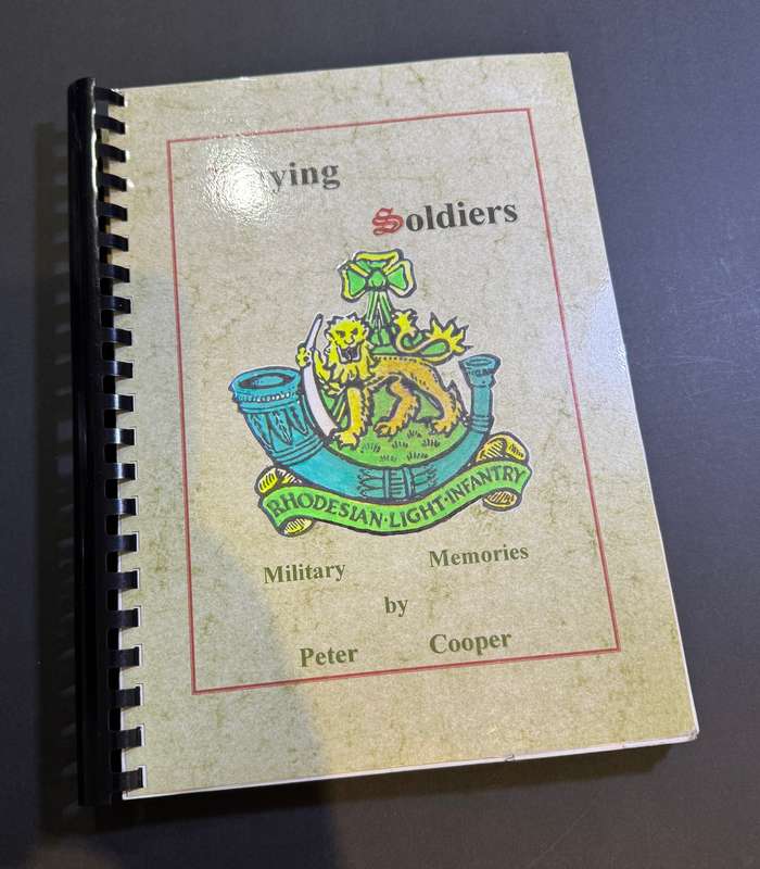 Rhodesia - A4 Size - Playing Soldiers ( Military Memories by Peter Cooper )
