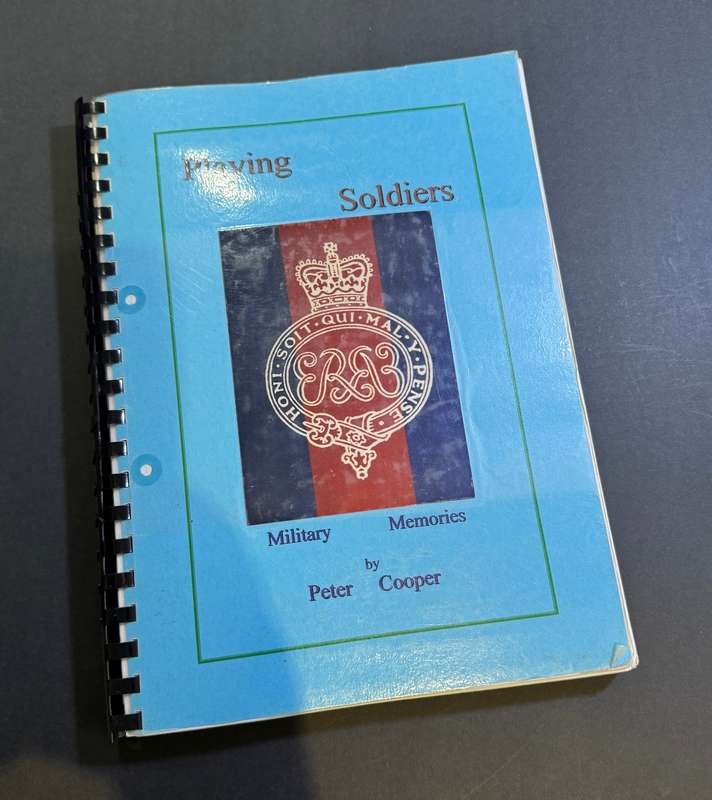 Rhodesia - A4 Size - Playing Soldiers ( Military Memories by Peter Cooper )