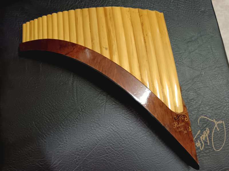 Roberta Midda 1994 22 pipe Pan Flute