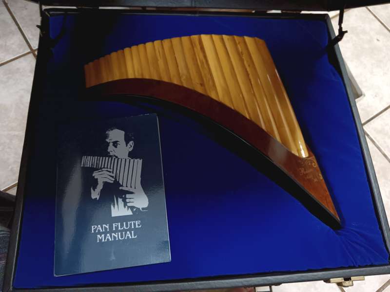 Roberta Midda 1994 22 pipe Pan Flute