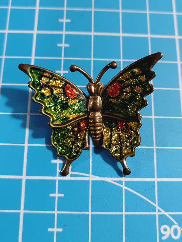 Costume Jewellery - Butterfly Brooch