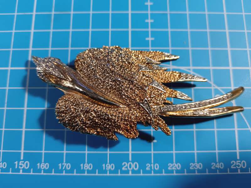 Costume Jewellery - bird brooch