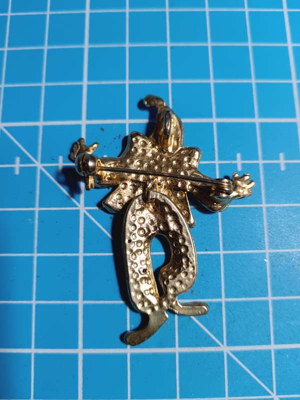Costume Jewellery - Beautiful Clown Brooch