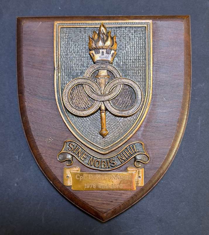 SADF - Ordance Commemorative Plaque