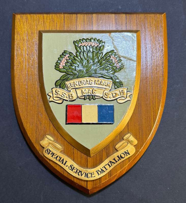 SADF - 1 Special Services Battalion Commemorative Plaque