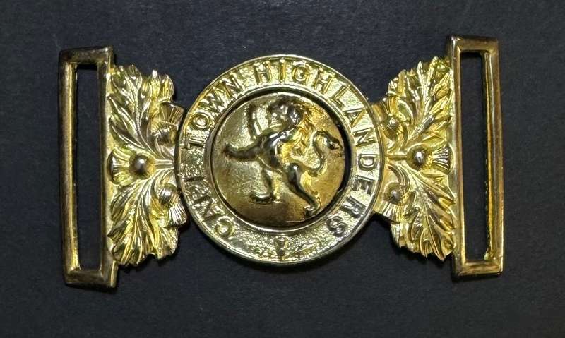 SADF - Cape Town Highlanders Ceremonial Belt Buckle