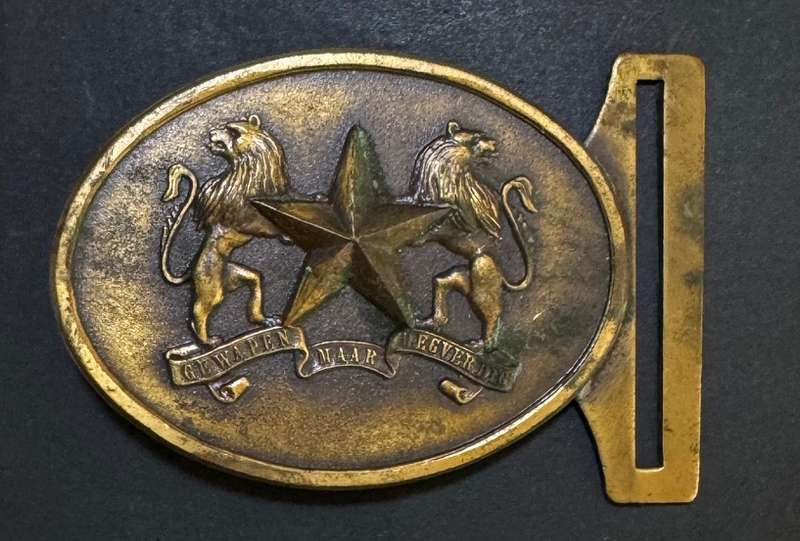 SADF - Regiment Molopo Belt Buckle ( Incomplete )