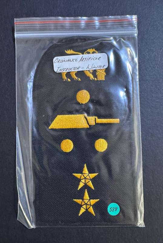 SADF - Navy Badge - Winter Dress