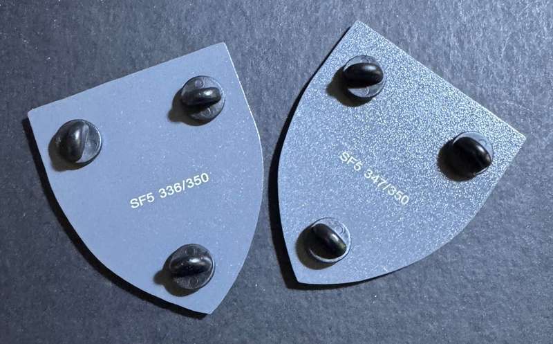 SANDF - 5 Special Forces Shoulder Flashes - Numbered Pair 347/350