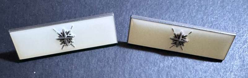 SANDF - 5 Special Forces Higher Formation Bars - Numbered Set