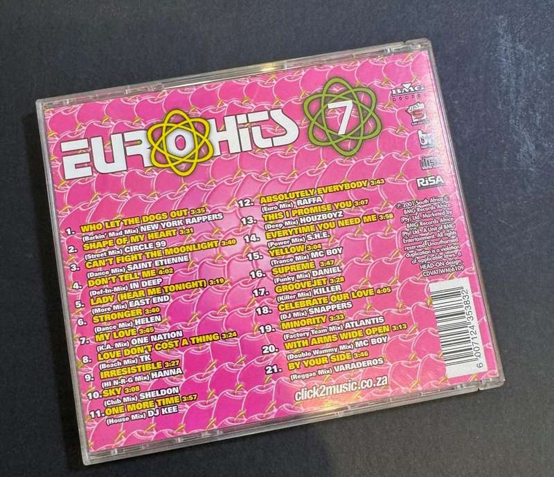 Eurohits 8 CD