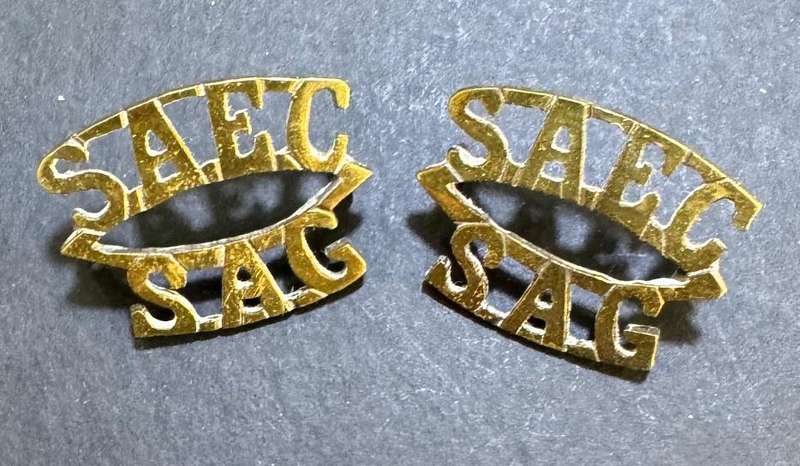 SADF - Shoulder Title Pair