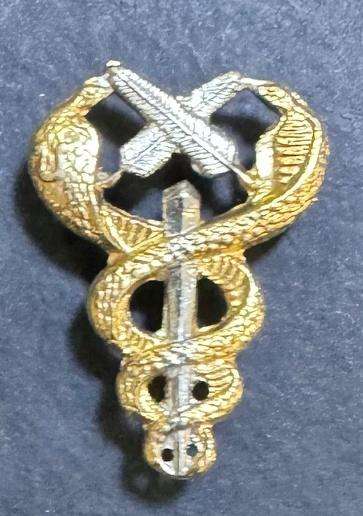 SADF - Medical Services Bi-Metal Breast Badge