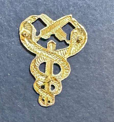 SADF - Medical Services Bi-Metal Breast Badge