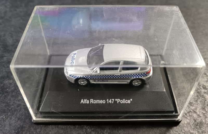 Alfa Romeo Police Car Model