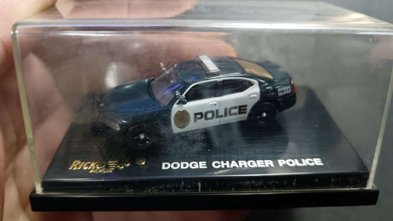 Dodge Charger Model in Display Case