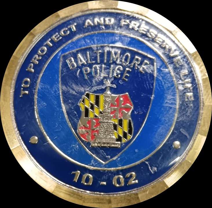 United States - Baltimore Police Challenge Coin
