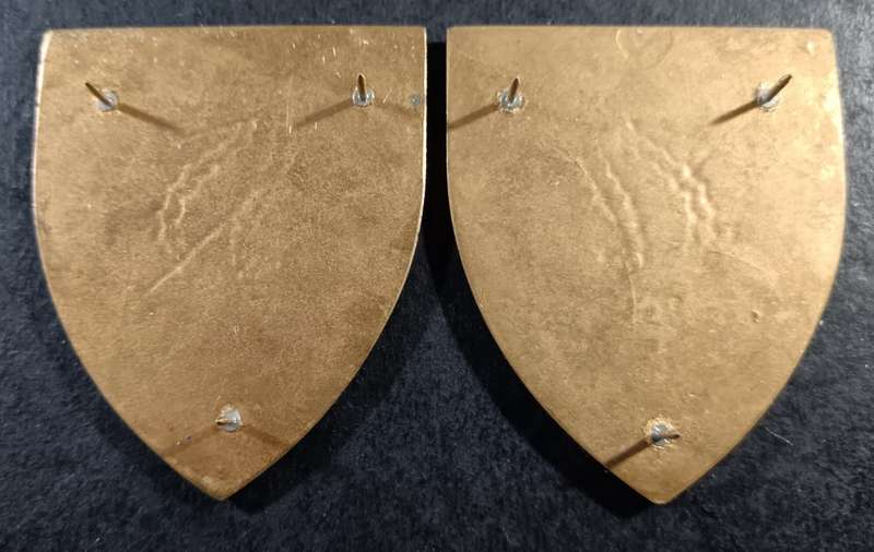 SADF - Durban North Commando Shoulder Flash Pair