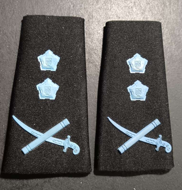 SADF - Air Force Lieutenant General Slip on Ranks