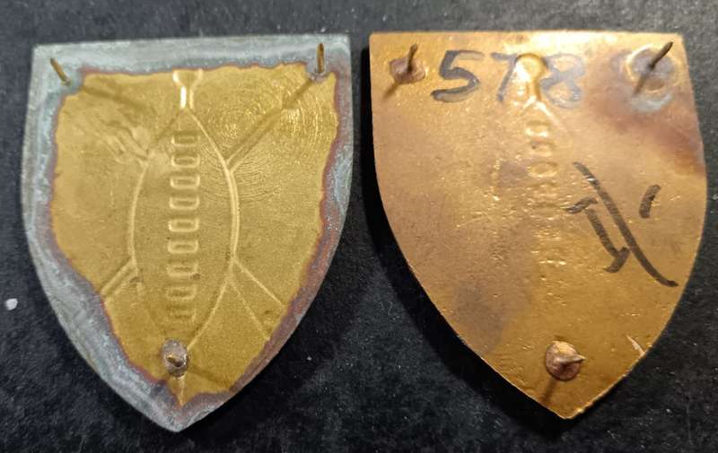 SADF - Transkei Defence Force Shoulder Flash Pair