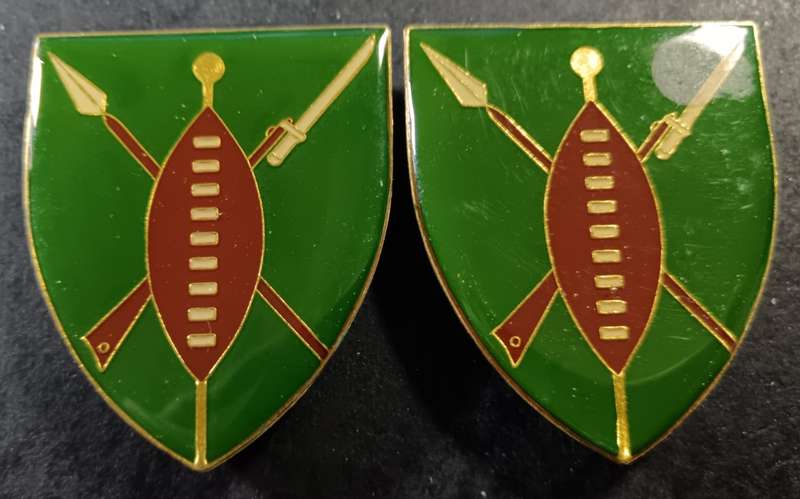 SADF - Transkei Defence Force Shoulder Flash Pair