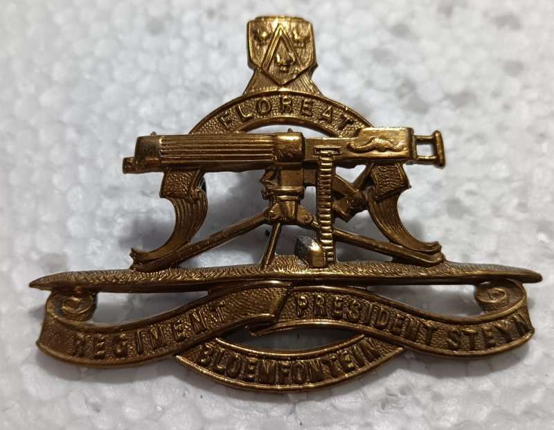 SADF - Regiment President Steyn Cap Badge