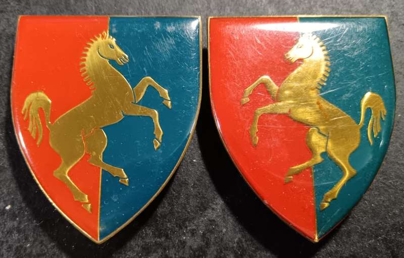 SADF - Technical Services Corps TDK Shoulder Flash Pair
