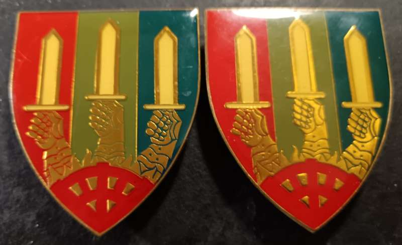 SADF - Educational Corps Shoulder Flash Pair