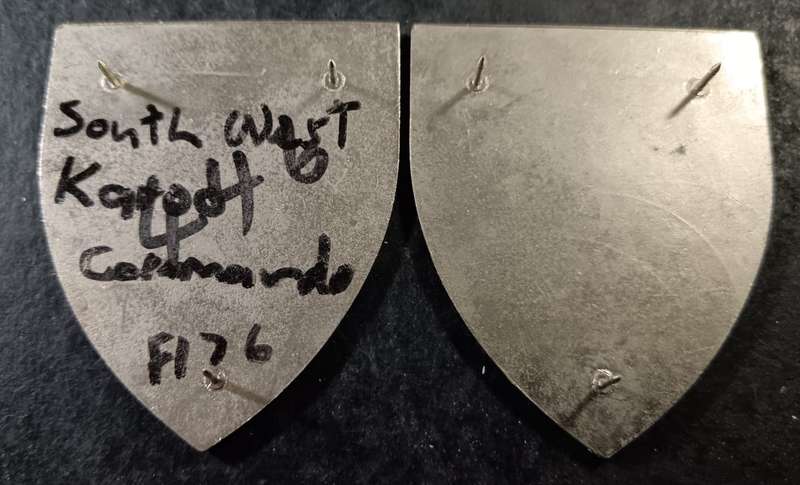 SADF - South West Karoo Commando Shoulder Flash Pair