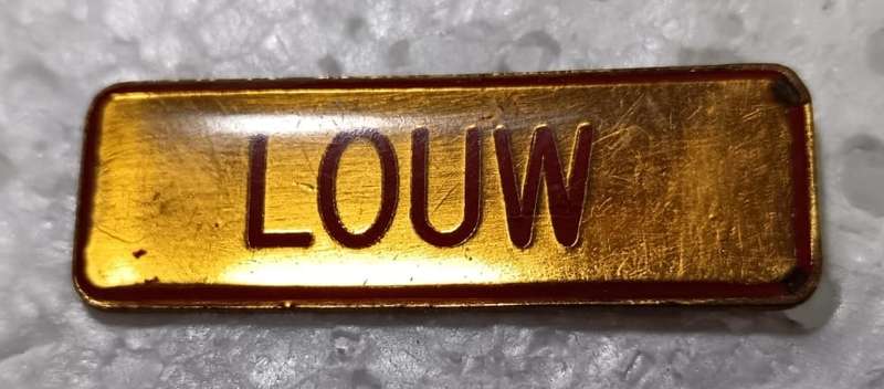 SADF - Name Tag