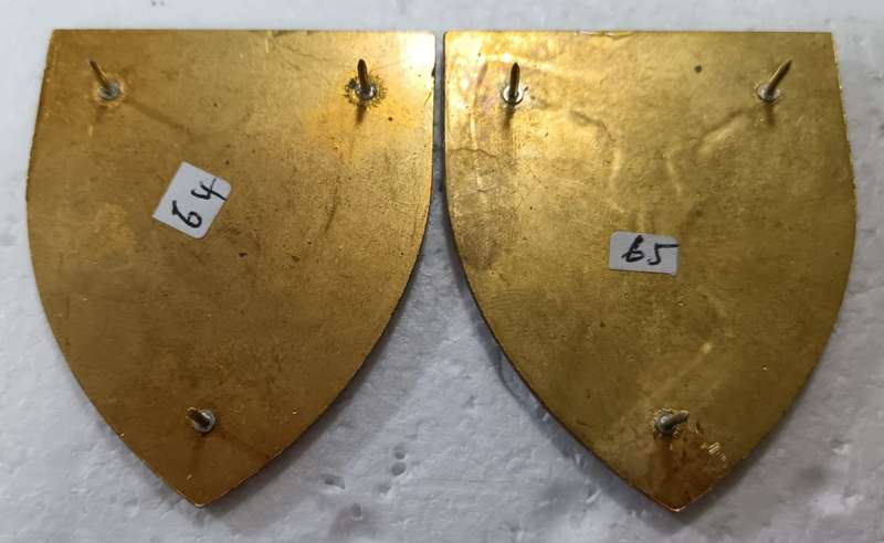 SADF - 2 Locating Regiment Shoulder Flash Pair