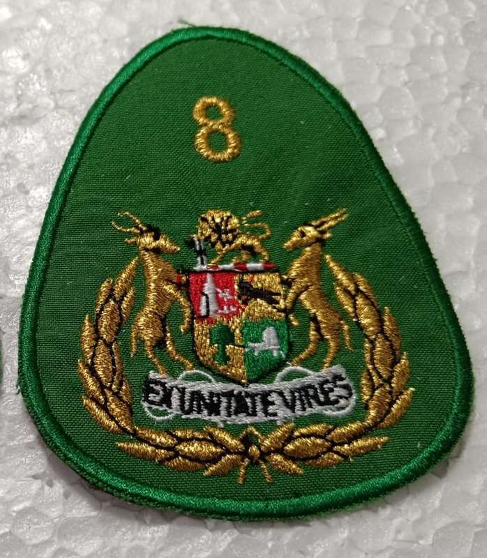 SADF - 8 Division Sergeant Major Rank Badge