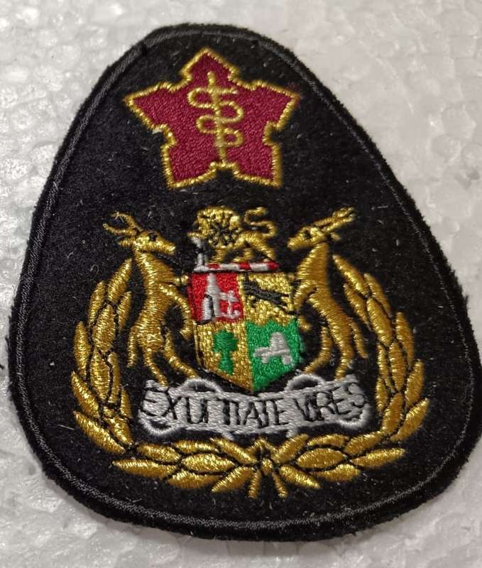 SADF - Sergeant Major of the Medical Services Rank Badge