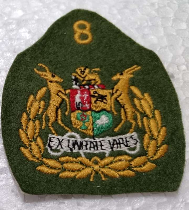 SADF - 8 Division Sergeant Major Rank Badge