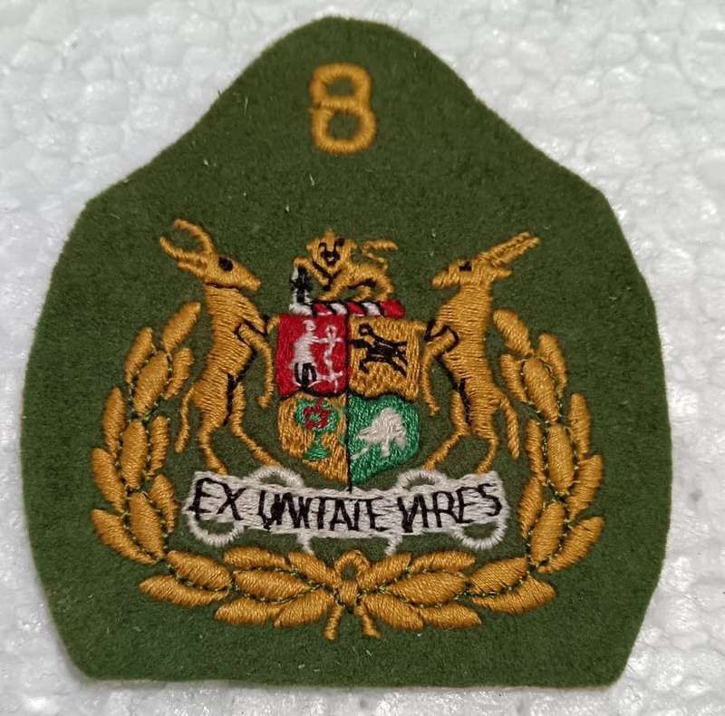 SADF - 8 Division Sergeant Major Rank Badge