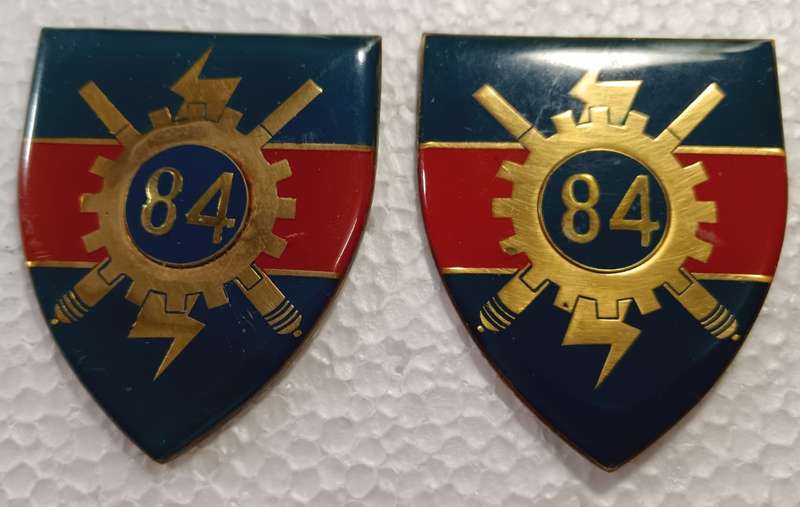 SADF - 84 Technical Stores Shoulder Flash Pair