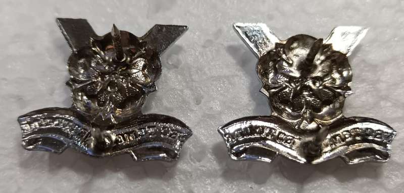 SADF - Regiment Springs ( Latter Issue ) Collars