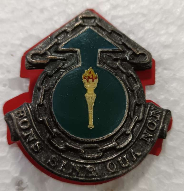 SADF - Ordnance School Cap Badge