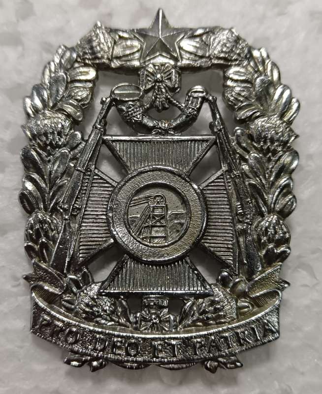 SADF - Wits Rifles Cap Badge