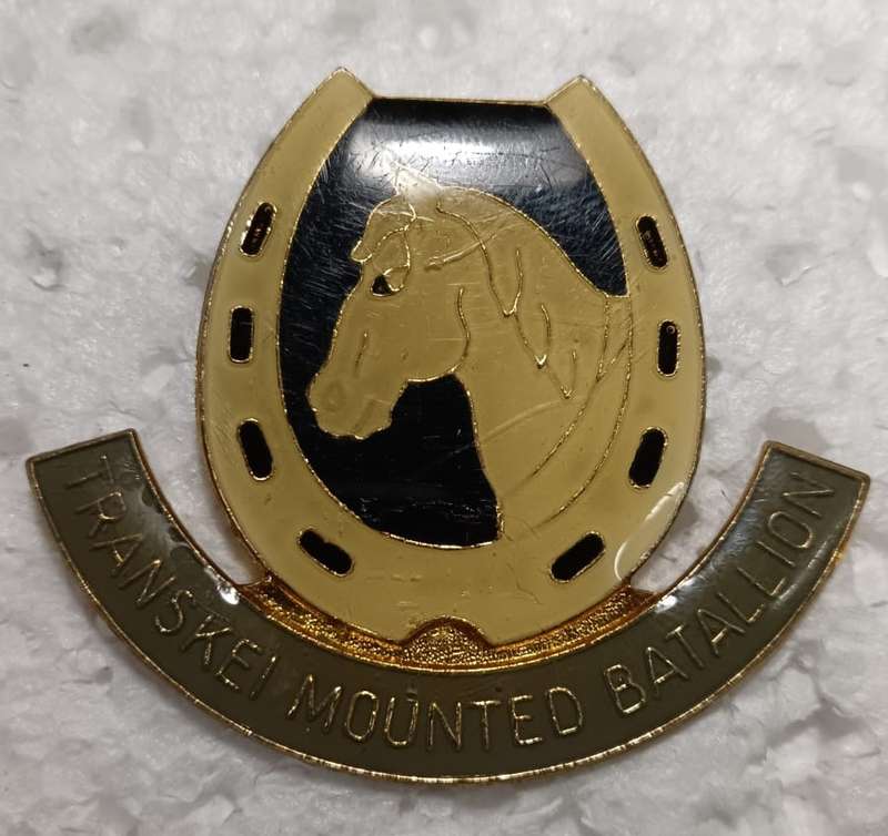 (Homelands) Transkei Mounted Battalion Cap Badge