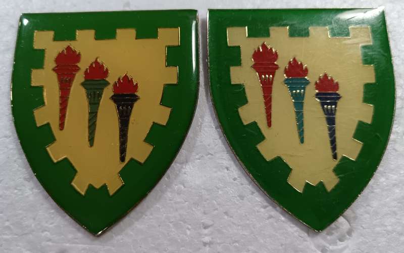 SADF - Educational Corps Shoulder Flash Pair