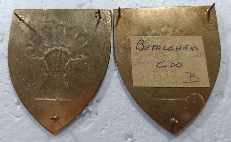 SADF - Bethlehem Commando Shoulder Flash Pair