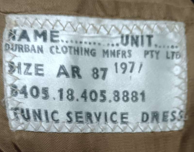 SADF - Medical Corps Step-Out with Trousers