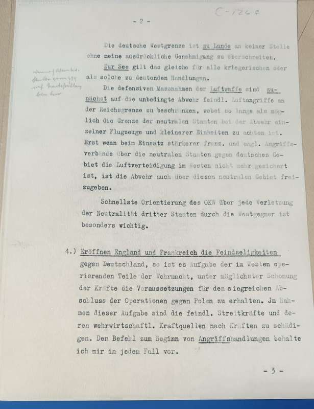 Unknown German Folder with Documents