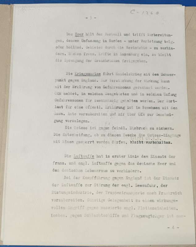 Unknown German Folder with Documents