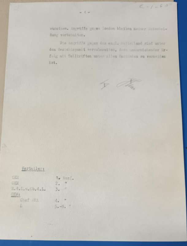 Unknown German Folder with Documents