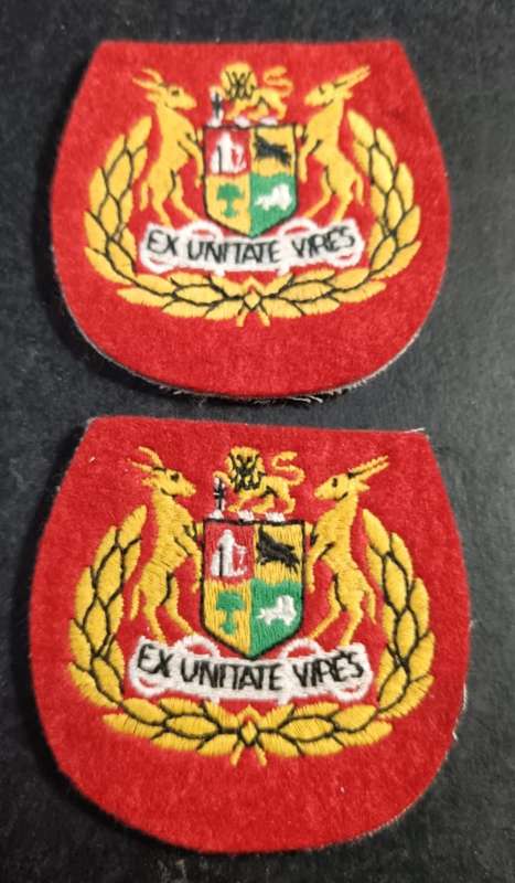 SADF - Army Warrent Officer Rank Pair