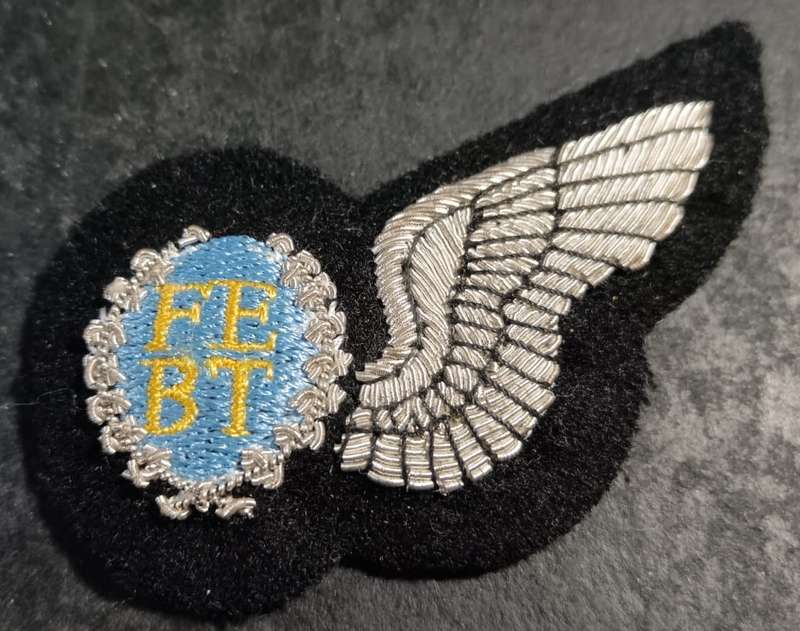 SADF - SAAF Flight Engineer Wing ( Bullion Wire )
